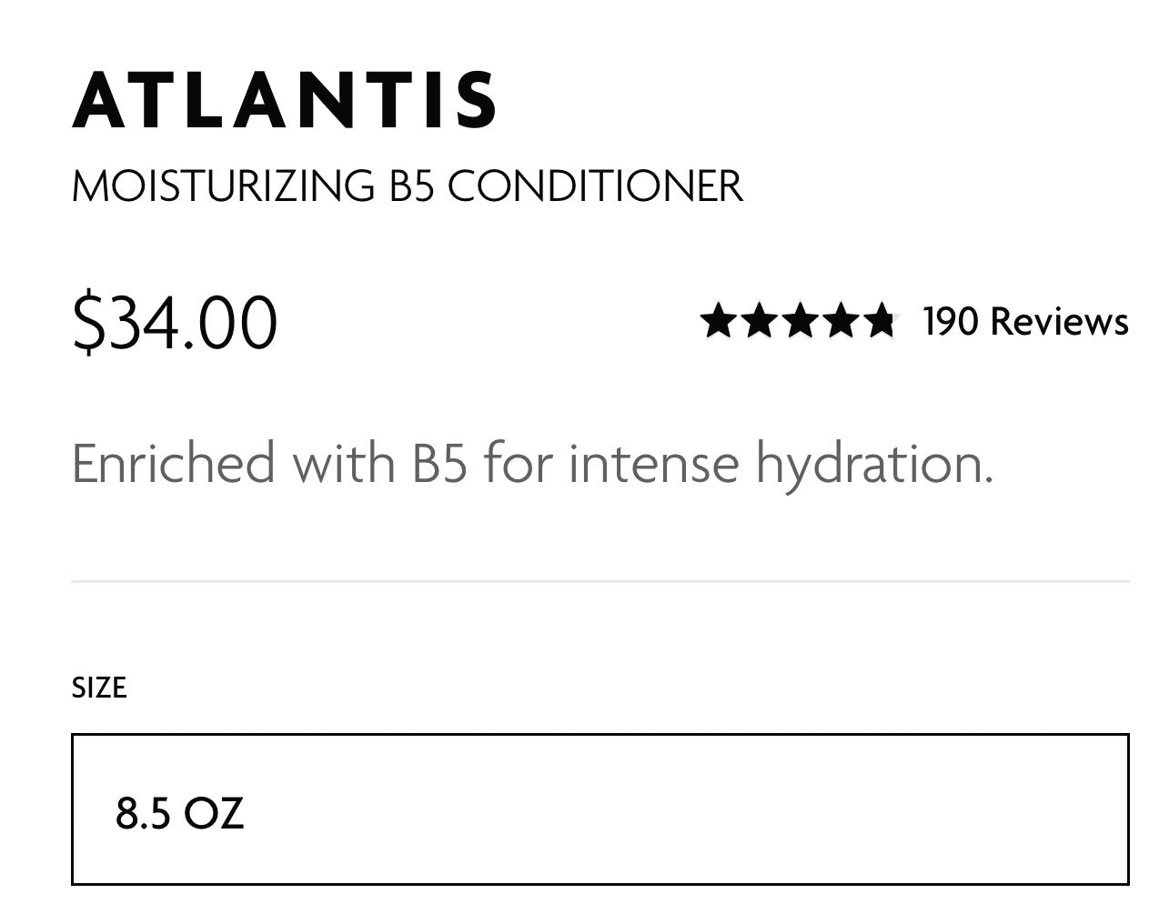 Atlantis Conditioner
