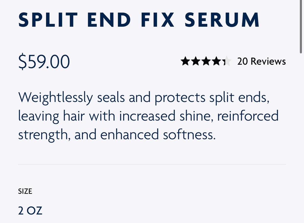 Split End Fix Serum