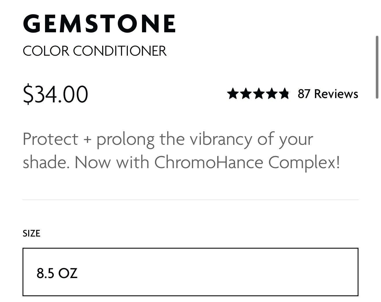 Gemstone Conditioner
