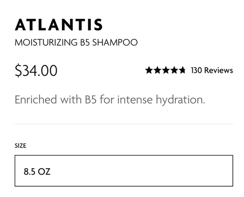 Atlantis Shampoo
