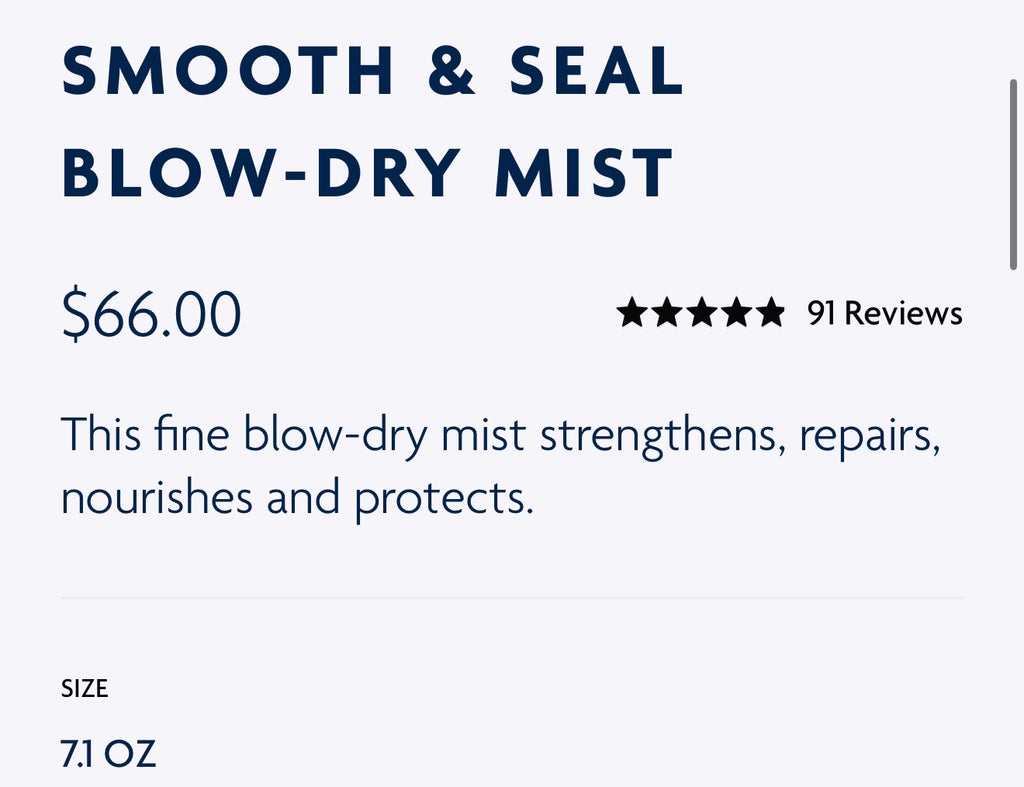 Smooth & Seal Blow-Dry Mist